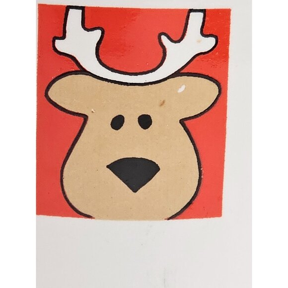 Christmas Large Ceramic Cereal Soup Mug Holiday Cartoon - Picture 5 of 6